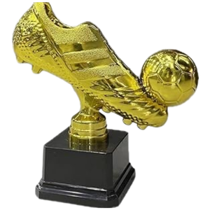 درع الحذاء الذهبي والكرة Golden Boot & Ball